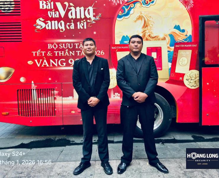 BẢO VỆ HOÀNG LONG ĐẢM BẢO AN NINH SỰ KIỆN CÔNG TY BẢO TÍN MINH HẢI TẠI TP.HCM (01/2026)