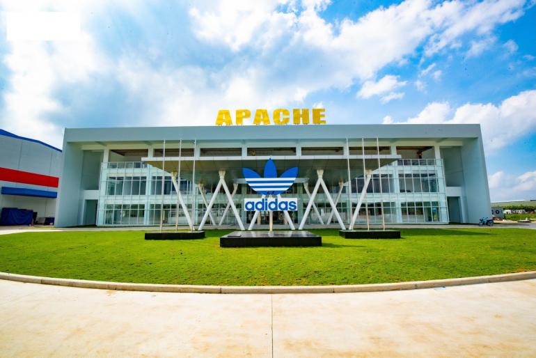 TRIỂN KHAI HỆ THỐNG NHÀ MÁY GIÀY APACHE - ADIDAS VIỆT NAM