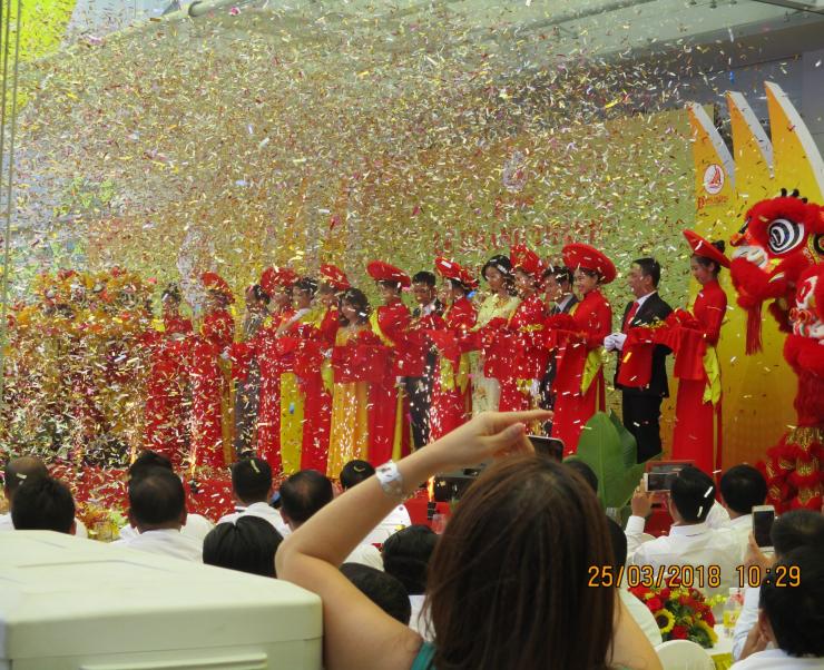 SỰ KIỆN KHÁNH THÀNH NHÀ MÁY MỸ PHẪM LỚN NHẤT VIỆT NAM
