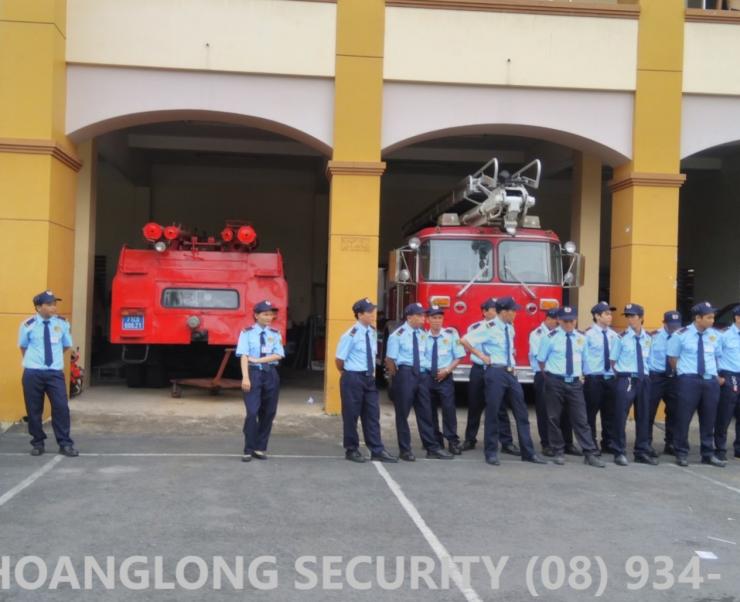 Bảo vệ Hoàng Long (Khoá đào tạo nghiệp vụ bảo vệ chuyên nghiệp-xử lý đám cháy 2)