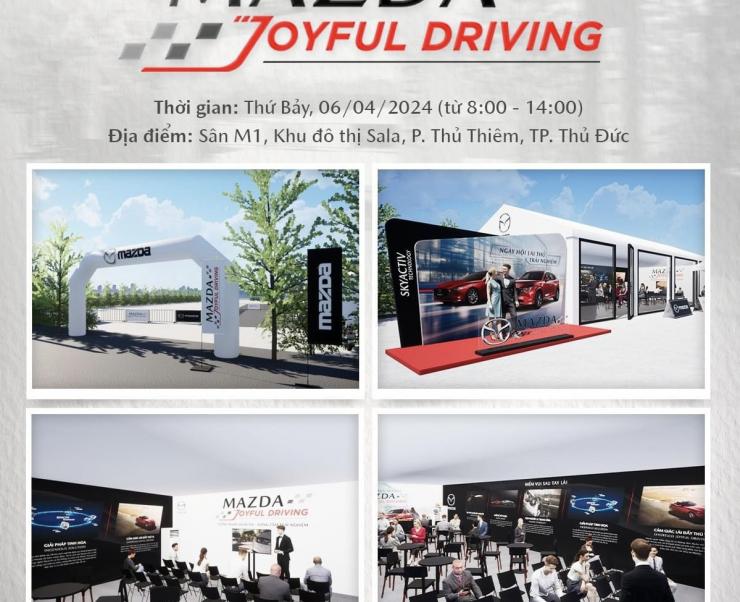 BẢO VỆ SỮ KIỆN HÃNG XE MAZDA JOYFUL DRIVING (04-06/04/2024)