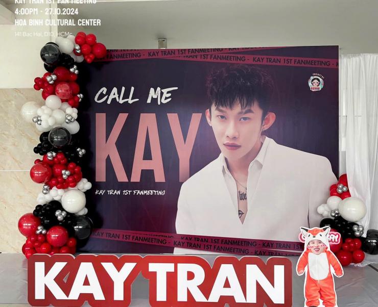 27/10/2024 SỰ KIỆN: CALL ME KAY-KAY TRAN 1ST FAN MEETING-HOA BINH CULTURAL CENTER 141 BAC HAI, Q.10,TP HCM