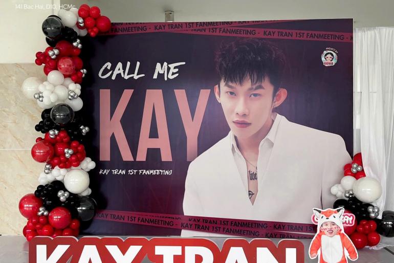 27/10/2024 SỰ KIỆN: CALL ME KAY-KAY TRAN 1ST FAN MEETING-HOA BINH CULTURAL CENTER 141 BAC HAI, Q.10,TP HCM